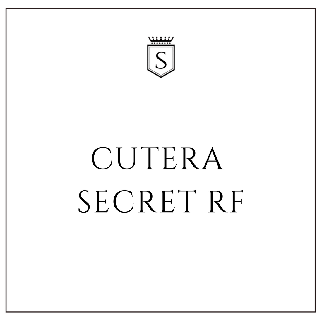 Cutera Secret RF
