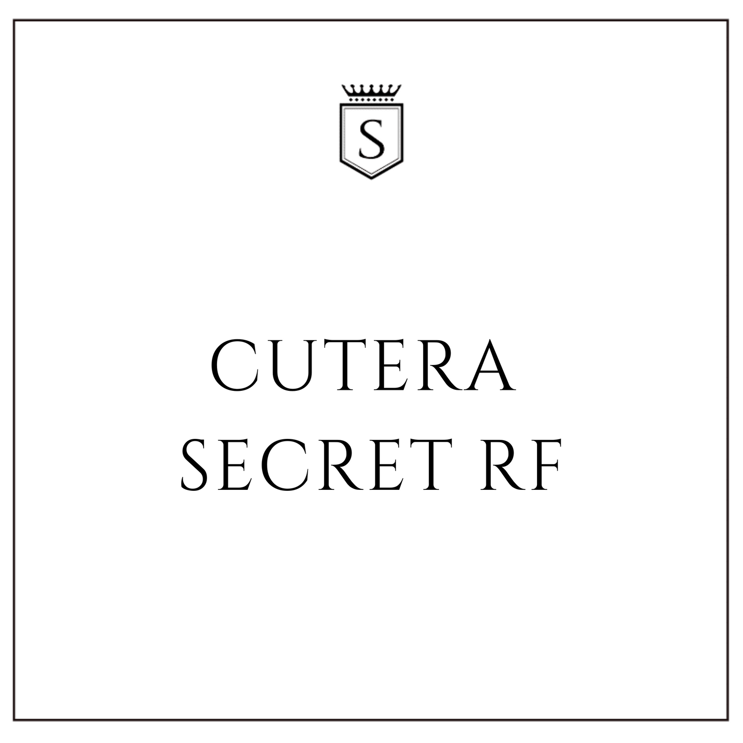 Cutera Secret RF