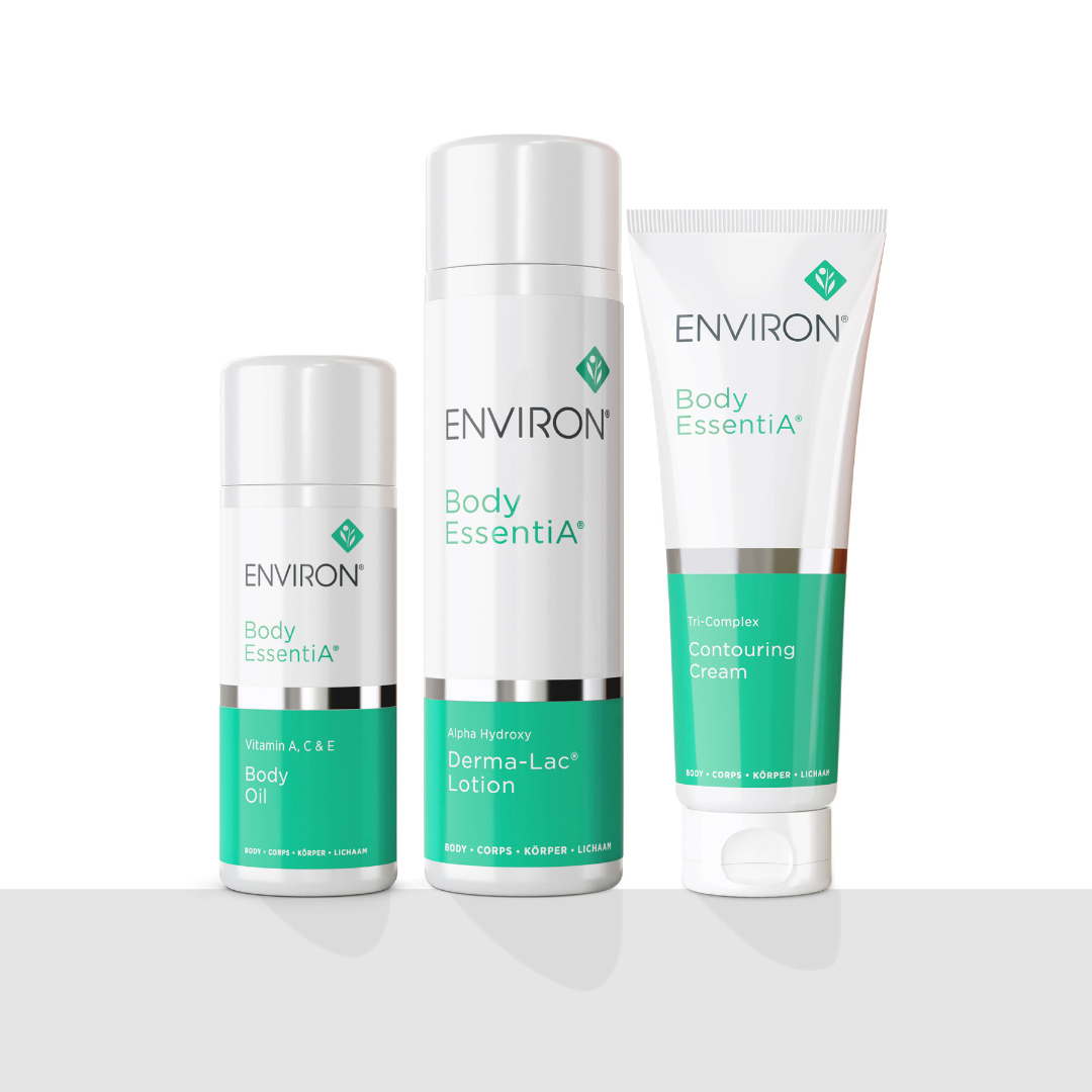 Environ Nourish &amp; Firm Skin Essentials Kit (A, C, E Body Oil, Derma-Lac Lotion, Contouring Cream)