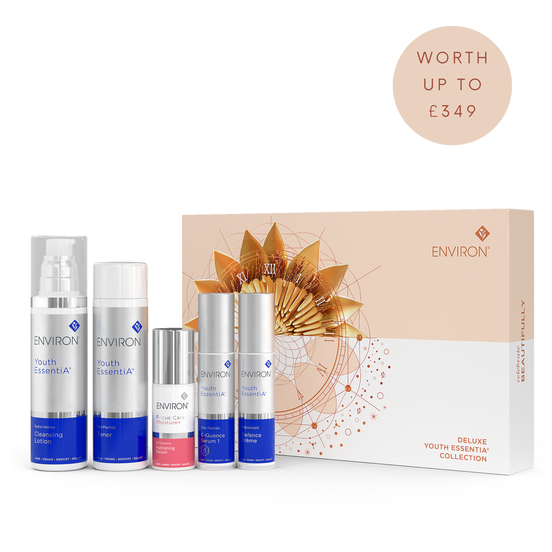 Environ Deluxe Youth Essentia Set | Festive 2024 - worth up to £374