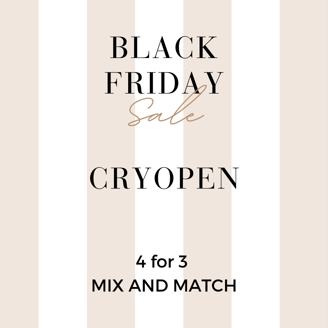 MIX AND MATCH 4 FOR 3 CRYOPEN