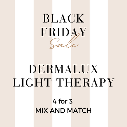 MIX AND MATCH 4 FOR 3 DERMALUX LIGHT THERAPY